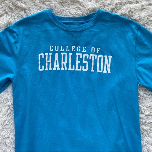 ALTA GRACIA • College of Charleston Blue & White Tee Shirt size Large - Picture 7 of 16